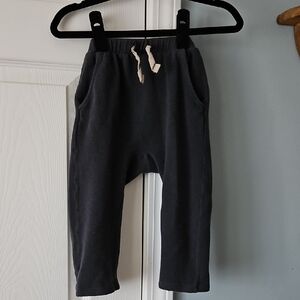 Zara Navy Fleece Kids Joggers